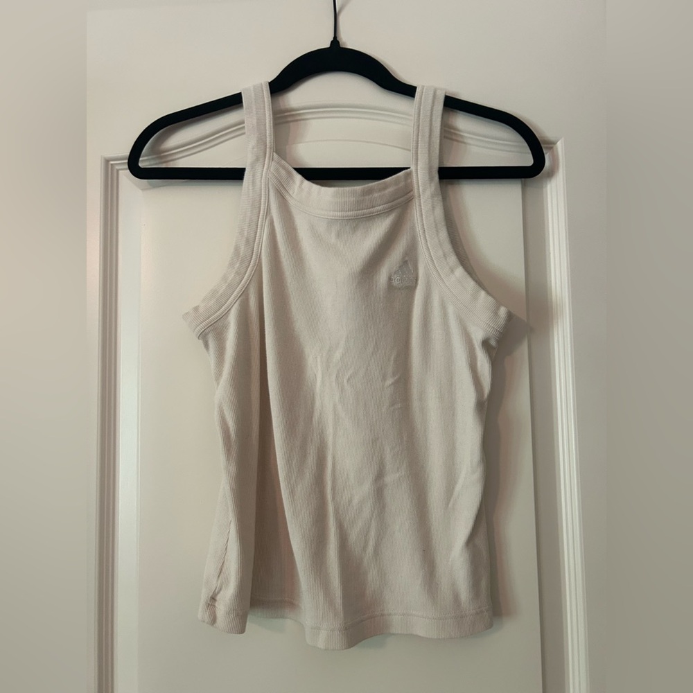 Adidas cream tank